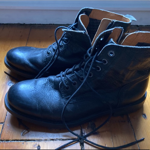 Clarks Other - Black Clark’s leather boots, size 8.